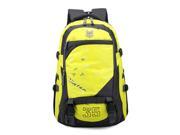 Revolity Students Travel Water Resistant Backpack Climbing Hiking Backpack Color Yellow