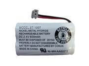 Uniden BBTY0651101 BT 1007 NiMH 600mAh DC 2.4V Rechargeable Cordless Telephone Battery