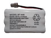 Uniden BT 446 BBTY0503001 BT 1004 BT 1005 GE TL26402 BT 504 CPH 488B Rechargeable Cordless Telephone Battery DC 3.6V 800mAh Manufactured by Corun