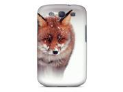 Galaxy S3 Red Fox In The Mist Print High Quality Tpu Gel Frame Case Cover Galaxy S3 Red Fox In The Mist Print High Quality Tpu Gel Frame Case Cover