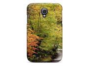 Tpu Case Cover For Galaxy S4 Strong Protect Case A Rapid Mountain Stream Design