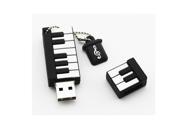 Black and White Piano Shape USB Flash Drive 4gb 8gb 16gb 32gb 64gb Usb disk USB 2.0 pen drive Memory Stick pendrive U Disk
