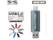 Suntrsi USB Flash Drive 64GB Smart Phone USB Flash Drive OTG Memory Stick Pendrive Tablet PC Pen Drive USB Stick Flash Drive