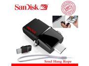 SanDisk Ultra Dual OTG USB Flash Drive 32gb 64gb 16gb SDDD2 130M S USB 3.0 Pen Drives support 0fficial Verification