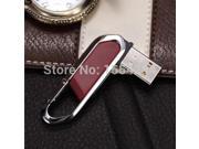 LEIZHAN USB Flash Drive Pen Prive Buckle Metal Key Ring 4G 8G 16G 32G USB Pen Drive USB Flash Card Memory stick External U Disk