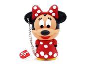 Lovely cartoon pendrive Minnie mickey mouse usb flash drive 4GB 8GB 16GB pen drives memory stick Drop shipping