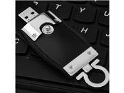 High Qulity Leather USB Flash Drives 64GB pen drive 32GB 16GB 8GB black brown usb stick flash thumb pendrives gift