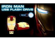 Iron man 8G 16G 32G 64gb usb Key usb Ironman flash drive pen drive USB 2.0 flash metal memory stick