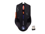 Malloom 2.4GHz Optical Wireless 6 Buttons Rechargeable 2400DPI X3 Sem fio USB Gaming Mouse For Pro Gamer Rato para PC Laptop