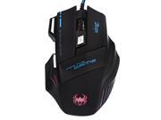 ZELOTES T 80 5500 DPI 7 Buttons Mouse Gamer Gaming Multi Color LED Optical USB Wired Gaming Mouse For Pro Gamer Compter Mouses