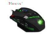 Mosunx ! Zelotes C 12 Programmable Buttons LED Optical USB Gaming Mouse Mice 4000 DPI 1pc
