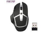 Ergonomic surface 2.4GHz Wireless 8 Buttons Adjustable DPI Optical Gaming Mouse Mice with USB Receiver for Laptop Desktop PC