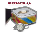 Mini Wireless Bluetooth 4.0 Headset fone de ouvido Snail Earphone Headphone Stereo Handsfree for All Phones