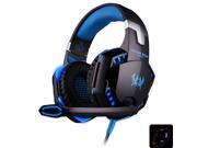 EACH G2000 Deep Bass Game Headphone Stereo Surrounded Over Ear Gaming Headset Headband Earphone with Light for Computer PC Gamer