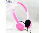 Children Foldable Wired Headphones Lighter Headset Portable 3.5mm Earphone With Wire Control Microphone For MP3 MP4 Computer