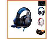 Kotion EACH G2000 Deep Bass Gaming Headset Earphone Headband Stereo Headphones with Mic LED Light for PC Gamer