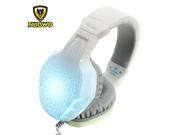 Nubwo NO 3000 over ear headband headphone stereo volume control super bass 7 LED light effects with Mic for PC laptop