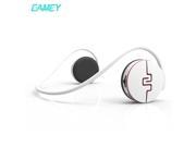 EAMEY Sports Running Bluetooth 4.0 Earphones Stereo Binaural Headphone Smart Fitness tracking Headset SDCard FM Radio Headphone