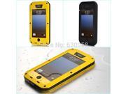 For iPhone 4 4S 5 5S Metal Gorilla Glass Extreme Waterproof Dirtproof Shockproof Aluminum Case Cover Retail Packaging