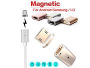 Hot Micro USB Magnetic Adapter Charger Cable Metal Plug For Android Samsung LG N0208