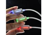 LED Micro USB Cable 1M Light Durable Microusb Charger Data Sync Cable Cord For Samsung for HTC for iPhone iPad Android Cable