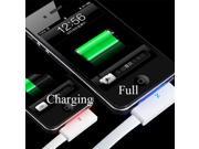 Top Quality 1M Fast Charging Durable Perfume 30Pin Smart LED Light USB Data Sync Charger Cable for iPhone 4 4S 3GS iPad 2 3