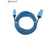 2M 25cm Nylon Braided USB Charger Cable for iPhone 5 5s 5c SE 6s 6 plus 7 7plus Data Sync Cord 8 pin ios 8 9 10