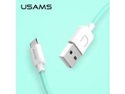 USAMS USB Type C Cable 1m 2A USB Type C Cable for Meizu Pro 6 Xiaomi mi5 mi4c xiaomi mi4 USB C Charger Cable