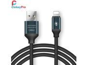 CinkeyPro USB Cable For iPhone 7 6 5 iPad Universal Aluminum Colorful Cables Mobile Phone Charger 1M Data Charging