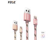 Pzoz For apple nylon 8 pin Cable Charging Usb Charger lighting mini For iphone 6 6s 5 5s 2m long flexible braided cable