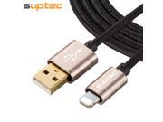 Premium Gold Plate USB Cable for iPhone 5 5s 6 6s plus SE 7 iPad 4 mini Data Sync Charger Cord for iPhone Durable 25cm 2m