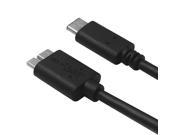 BrankBass Type C Male to Standard Type Micro USB 3.0 Male 10Pin B Male Data Cable For Hard Disk