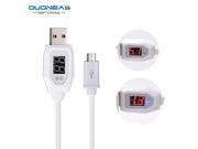 OUDNEAS 1m Micro USB Data Syn Charging Cable Digital Indicator For Samsung Xiaomi Huawei Sony HTC Android Phone Universal Cable