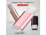Type C USB 3.1 Type c Male to Micro USB 5pin Female Microusb Data Charger Adapter Cable for Macbook Letv Oneplus 2 Xiaomi Mi4c