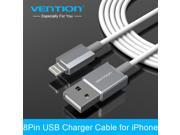 Vention 8Pin USB Charging Charger Data Sync Adapter USB Cable Pink Black Charging Cord for Apple iphone 5 5s 5c 6 6 Plus