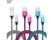 Luxury Aluminum Metal Durable Braided Mobile Phone Micro USB Data Sync Charging Cable For Samsung S3 S4 S6 Note 2 For LG G3 G4