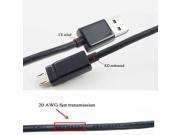 100% Genuine USB Data cable cord Sync Charging Cable For micro cable For LG Nexus 4 5 F340 F350 G3 20AWG pure copper
