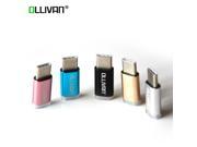 OLLIVAN Micro USB Cable Adapter USB 3.1 Type C Male To Micro USB Convertor OTG Type C USB Adapter Mini Fast Charging Data Sync