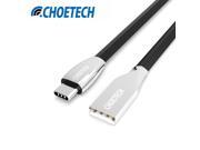 USB Type C Cable CHOETECH Fast Charging Data Sync Cable with 56k Resistor for Xiaomi Mi5 HTC LG G5 OnePlus 3 Macbook USB C Cable