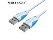 Vention High Speed USB 2.0 Data Transfer Cable Blue Color Standard Male To Male Plug and Play USB Cable Computer Connector Cable