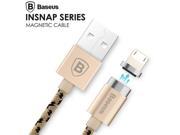 Baseus Magnetic Charging Cable Micro USB Cable Adapter Data Sync For iPhone 7 6S Plus 5S SE iPad Air mini Samsung Magnet Charger