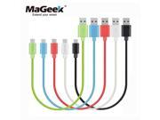 MaGeek 0.3m 1ft Short Micro USB Cable Fast Charge Mobile Phone Cables for Power Bank Samsung Huawei Xiaomi