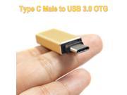 BrankBass Type C Male to USB 3.0 A Female Converter OTG Cable for Macbook for Chromebook for Nexus 5X Nexus6p Lumia950 XL