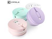 CAFELE retractable USB charging Cable For iPhone 5 5s 6 6s 7 plus Candy colors fast charging Cable 8 pin For iPhone