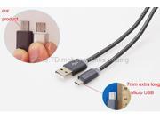1m 7mm Micro USB Fast Charger Cable Accessories Charging Cabel for Blackview bv6000 bv6000s bv5000 bv2000 a8 max a5 Nomu s10 s30