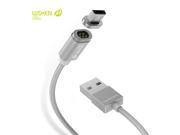 Wsken X cable Mini 2 Metal Magnetic Charging Charger Cable For iPhone Android Micro USB Magnet Braided Wire For iPhone Samsung