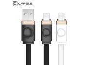CAFELE luminous touch shine cable to USB Car Cable Data Sync Charger Cable for iPhone 7 6 6s plus 5s se iPad2 IOS 9 10