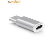 Bastec USB Type C Male to Micro USB Cable Female Charge Data Adapter for Nokia N1 Tablet for Macbook OnePlus 2 ZUK Z1