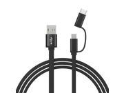 3.0 USB Type C Cable Metal Plug Type C USB Fast Charger Cable for Meizu Pro 5 for xiaomi 4C 4S for Huawei P9 Nexus 6P Nokia N1