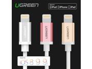 [MFi Metal Alloy USB Cable for iPhone iOS 9.1] Ugreen USB Cable for Lightning to USB Phone Charger Cable for iPhone 6S 5 iPad